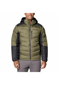 columbia - Kurtka ocieplana męska Columbia Labyrinth Loop Hooded z kapturem. Typ kołnierza: kaptur. Kolor: zielony