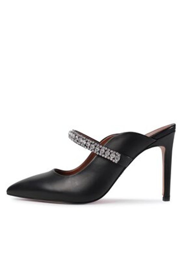 Kurt Geiger Klapki Duke 3202300109 Czarny. Kolor: czarny. Materiał: skóra
