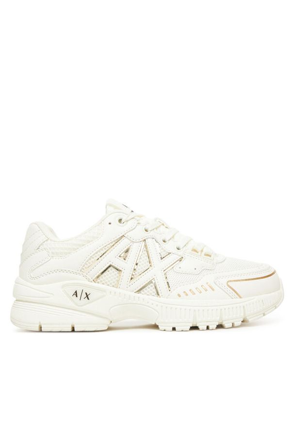 Armani Exchange Sneakersy XW002153 AF19535 MZ128 Écru. Materiał: materiał