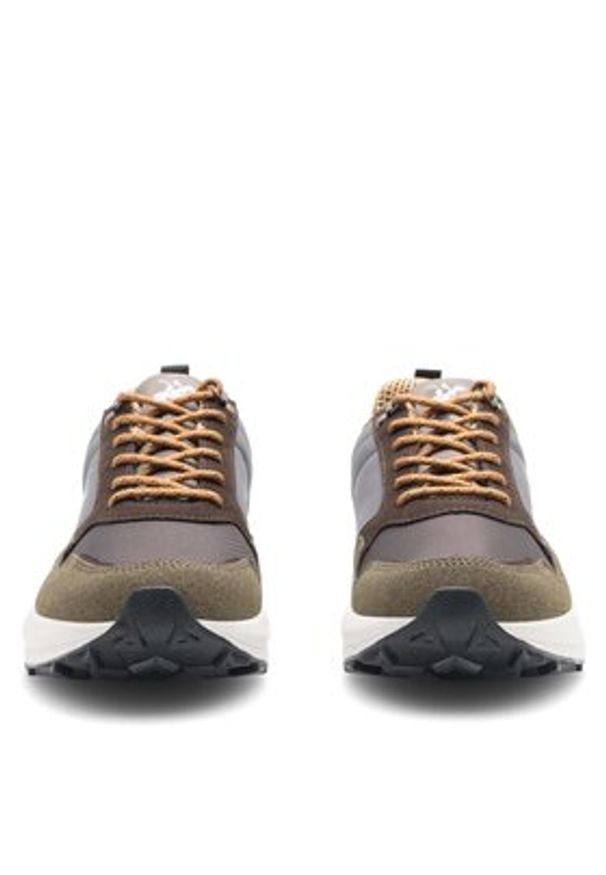 Beverly Hills Polo Club Sneakersy 2023P2018-1 Khaki. Kolor: brązowy. Materiał: materiał