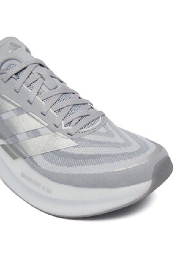 Adidas - adidas Buty do biegania Supernova Glide W KJ8645 Szary. Kolor: szary. Materiał: materiał