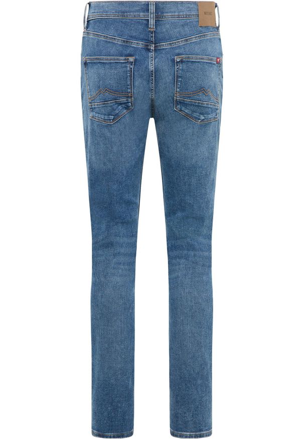 Mustang - MĘSKIE SPODNIE JEANSOWE MUSTANG VEGAS SLIM DENIM BLUE 1014246 5000 682