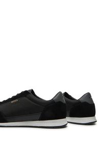 BOSS Sneakersy Titanium 50536524 Czarny. Kolor: czarny. Materiał: zamsz, skóra #5