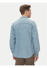 Guess Jeans Koszula jeansowa M5GH56 D5M82 Niebieski Regular Fit. Kolor: niebieski. Materiał: bawełna, jeans #5