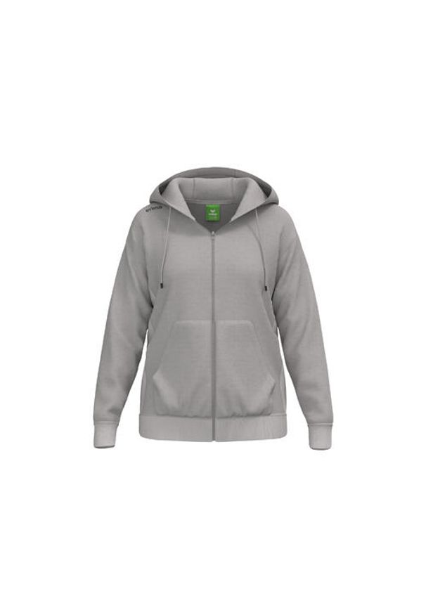 ERIMA - Damska kurtka z kapturem Erima TS. Typ kołnierza: kaptur. Kolor: szary, beżowy, wielokolorowy