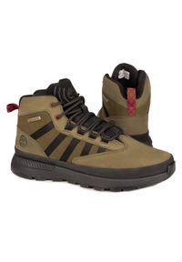 Buty męskie sportowe zimowe Timberland EURO TREKKER MID. Kolor: zielony, czarny, wielokolorowy. Sezon: zima