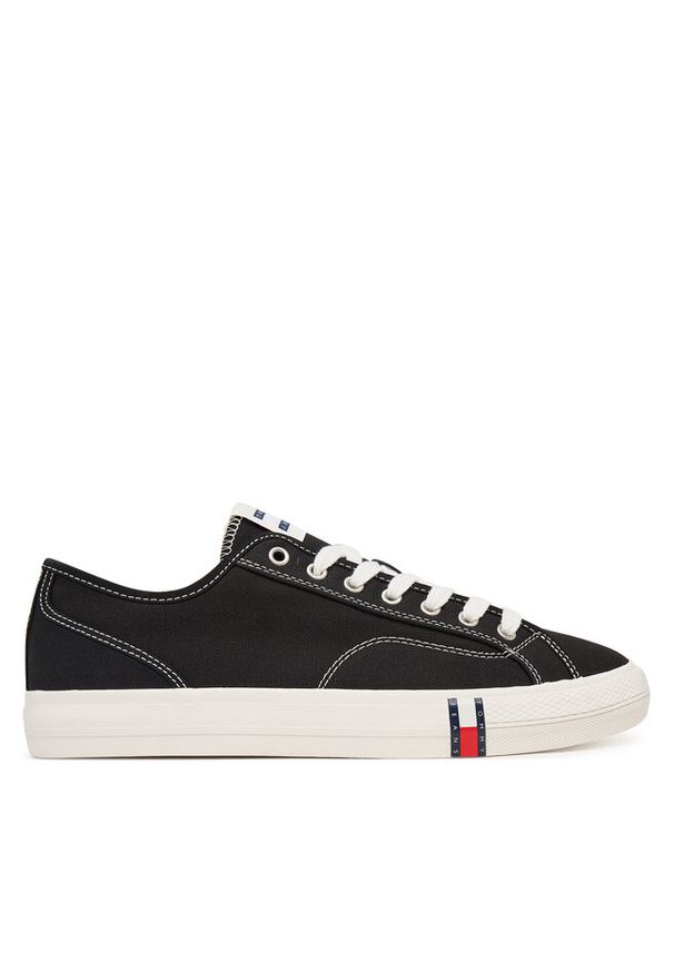 Tenisówki Tommy Jeans. Kolor: czarny