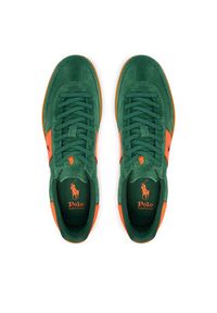 Polo Ralph Lauren Sneakersy 809P07172002 Zielony. Kolor: zielony. Materiał: skóra, zamsz #6