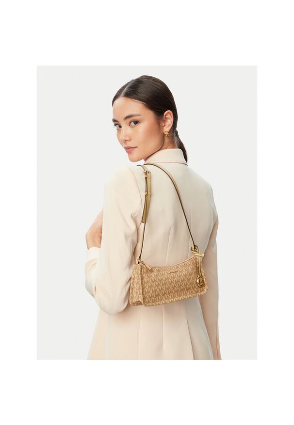 Torebka MICHAEL Michael Kors. Kolor: beżowy