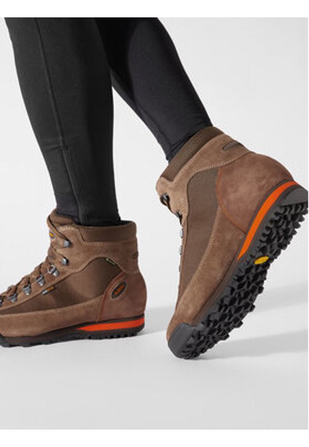 Aku Trekkingi Slope Micro Gtx GORE-TEX 885.10 Brązowy. Kolor: brązowy. Materiał: zamsz, skóra. Technologia: Gore-Tex. Sport: turystyka piesza