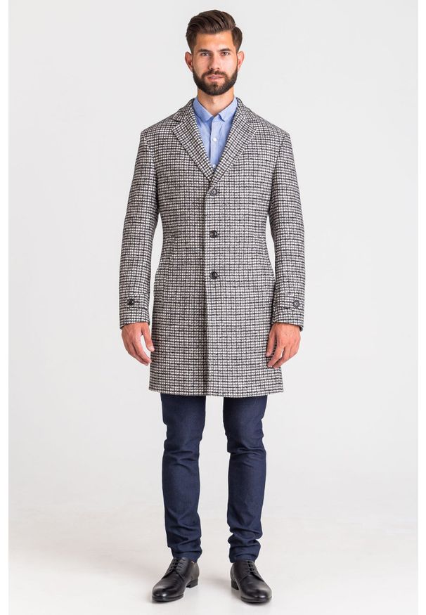 Płaszcz Joop! Collection w kolorowe wzory