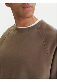 RVCA Bluza Dayshift Crew II 23A463510 Brązowy Relaxed Fit. Kolor: brązowy. Materiał: bawełna #5