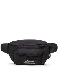 Alpha Industries Nerka Big Alpha Waist Bag 126909 Czarny. Kolor: czarny. Materiał: materiał #1