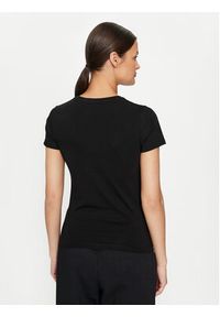Guess Jeans T-Shirt W4YI02 J1314 Czarny Slim Fit. Kolor: czarny. Materiał: bawełna #2