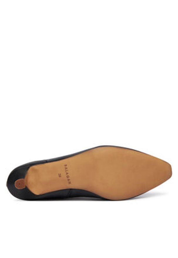 BALAGAN - Balagan Botki Vivian Czarny. Kolor: czarny. Materiał: skóra