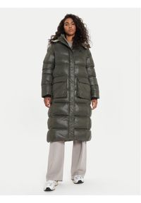 Whistler Płaszcz zimowy Lakewood W Long Puffer W243266 Zielony Regular Fit. Kolor: zielony. Materiał: syntetyk. Sezon: zima