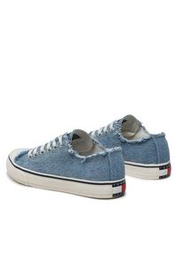 Tommy Jeans Tenisówki Low Cut Tj Sneaker EN0EN02228 Niebieski. Kolor: niebieski. Materiał: materiał