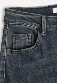 Renee - Niebieskie Jeansy High Waist o Kroju Dzwonów Feseara. Okazja: na co dzień. Stan: podwyższony. Kolor: niebieski. Styl: casual, retro #5