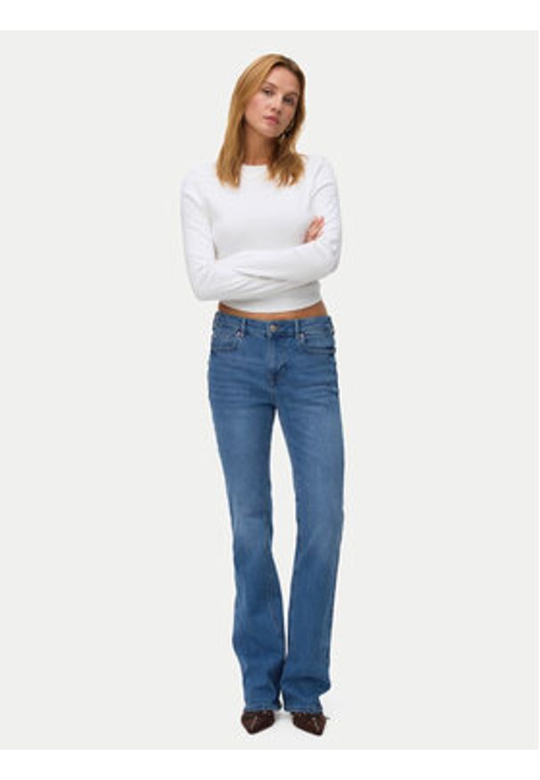 Vero Moda Jeansy Flash 10342007 Niebieski Flared Fit. Kolor: niebieski