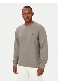 Guess Sweter M6YQ24 K4245 Szary Regular Fit. Kolor: szary. Materiał: bawełna #1