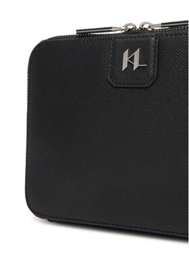 Karl Lagerfeld - KARL LAGERFELD Torebka A3M30157 Czarny. Kolor: czarny. Materiał: skórzane