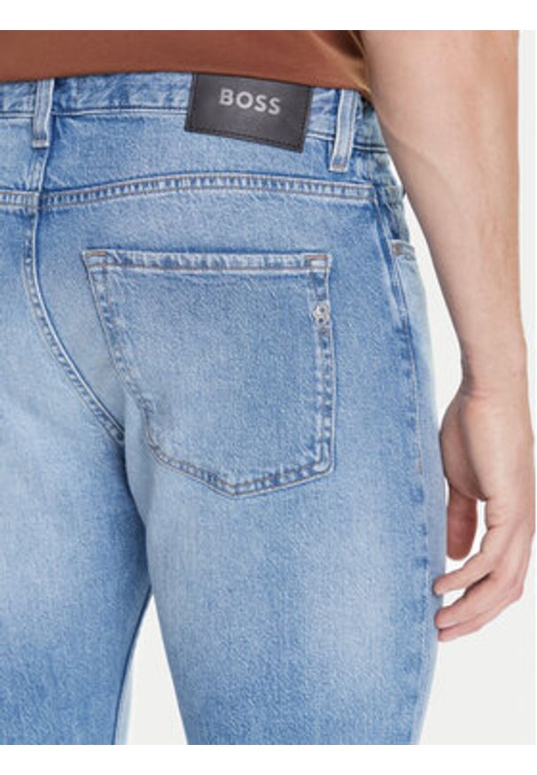 BOSS Jeansy C-Delaware 50544869 Niebieski Slim Fit. Kolor: niebieski