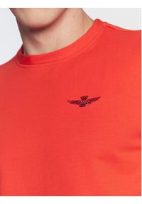Aeronautica Militare Bluza 222FE1710F439 Czerwony Regular Fit. Kolor: czerwony. Materiał: bawełna #4