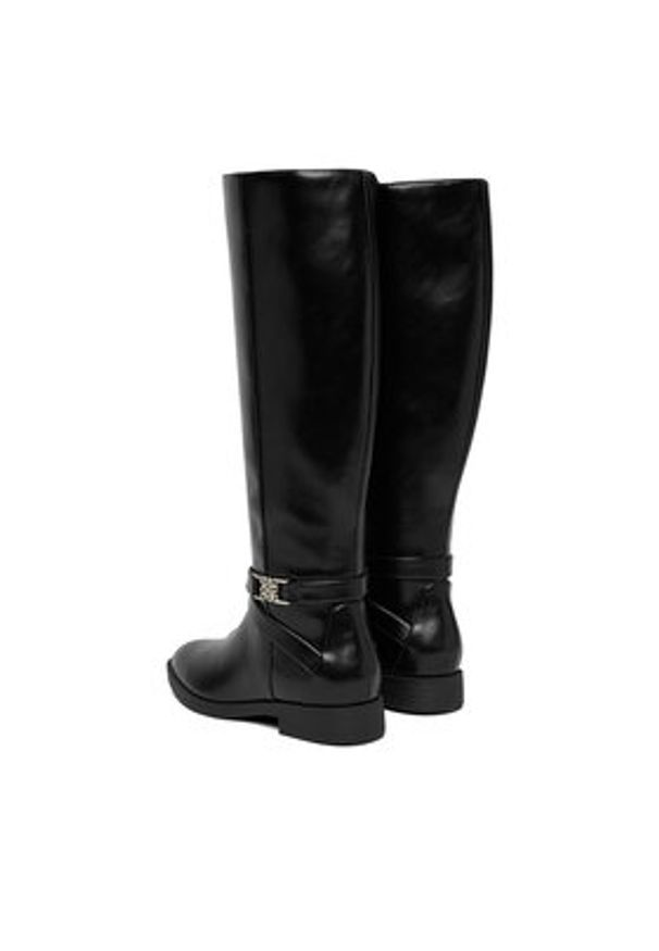 Nine West Kozaki CEO-NAJAT-01 Czarny. Kolor: czarny. Materiał: syntetyk, materiał