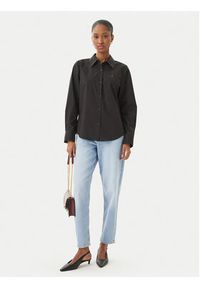 TOMMY HILFIGER - Tommy Hilfiger Koszula WW0WW47169 Czarny Regular Fit. Kolor: czarny. Materiał: bawełna #2