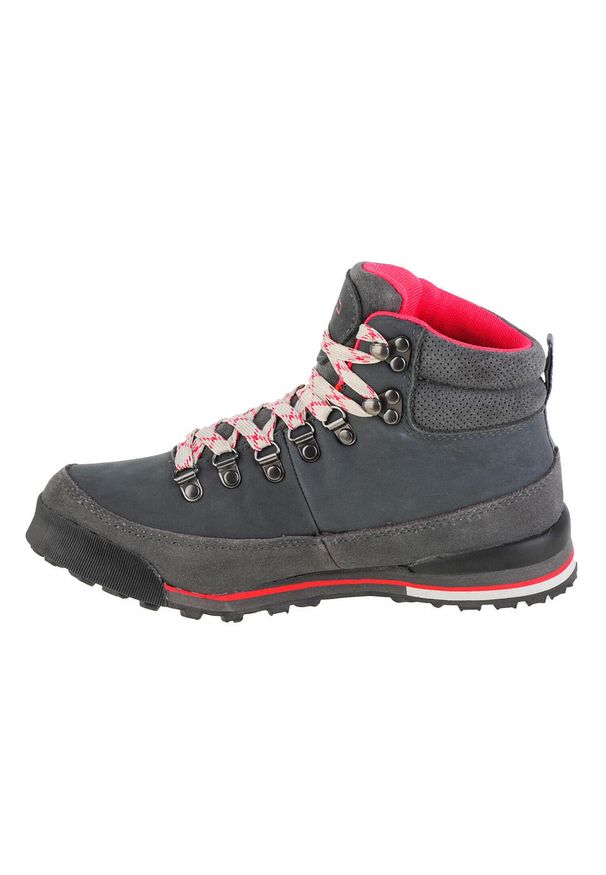 Buty trekkingowe damskie, CMP Heka WP Wmn Hiking. Kolor: szary. Materiał: guma, nubuk, skóra, tkanina