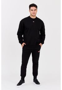 Diesel - DIESEL Czarna męska bluza S-BOXT-D, Rozmiar XL. Okazja: na co dzień. Kolor: czarny. Materiał: elastan, materiał, bawełna. Długość rękawa: długi rękaw. Długość: długie. Styl: elegancki, klasyczny, casual #6