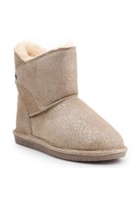 Bearpaw - Buty BearPaw Mia Youth W 2062Y Pewter Distressed różowe. Kolor: różowy. Materiał: skóra, materiał, guma. Szerokość cholewki: normalna. Sezon: zima