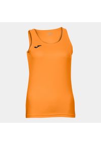 Koszulka fitness damska Joma Diana bez rękawów. Kolor: pomarańczowy. Długość rękawa: bez rękawów. Sport: fitness