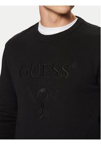Guess Bluza M5RQ08 KCN01 Czarny Regular Fit. Kolor: czarny. Materiał: bawełna #3