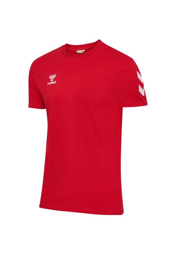 Koszulka Hummel Go 2.0 Chevron. Kolor: czerwony