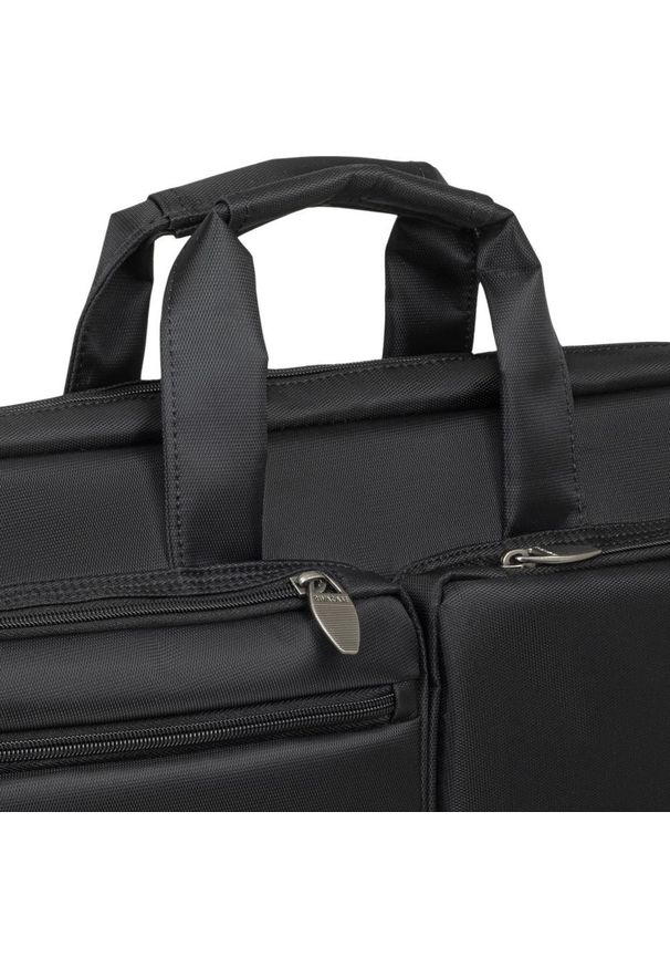 RIVACASE - Torba Rivacase 8550 czarny. Kolor: czarny. Materiał: poliester. Styl: młodzieżowy, elegancki
