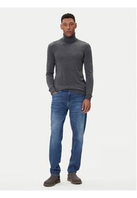 Guess Golf M5BR09 Z0432 Szary Regular Fit. Typ kołnierza: golf. Kolor: szary. Materiał: syntetyk #4