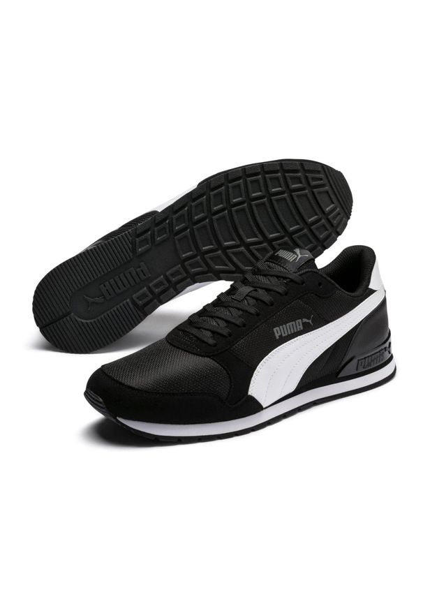 Buty do chodzenia unisex Puma ST RUNNER V2 MESH. Kolor: czarny. Materiał: mesh. Sport: turystyka piesza