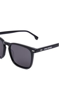 Gino Rossi - GINO ROSSI Okulary przeciwsłoneczne KAIRI-04 Czarny. Kolor: czarny. Materiał: syntetyk #4
