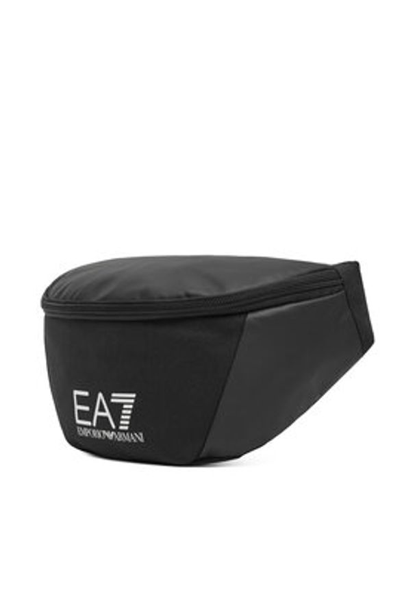 EA7 Emporio Armani Saszetka nerka 7X000073 AF19722 UC001 Czarny. Kolor: czarny. Materiał: materiał