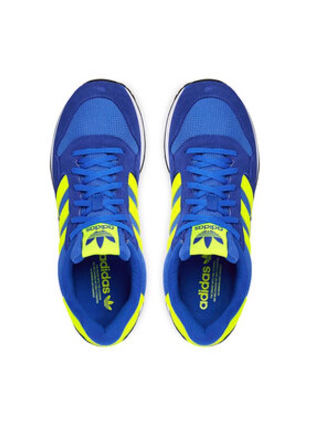 Adidas - adidas Sneakersy ZX 500 RS KI1528 Granatowy. Kolor: niebieski. Materiał: zamsz, skóra. Model: Adidas ZX