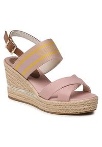 U.S. Polo Assn. Espadryle Alyss ALYSSA007 Różowy. Kolor: różowy. Materiał: materiał