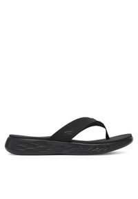 skechers - Japonki Skechers. Kolor: czarny