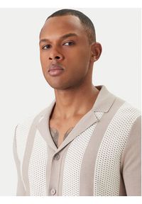 JOOP! Koszula Galvo 30101514 Beżowy Regular Fit. Kolor: beżowy. Materiał: bawełna #2