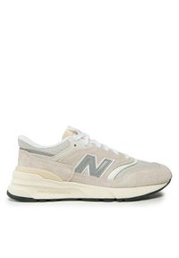 New Balance Sneakersy U997RCE Beżowy. Kolor: beżowy. Materiał: skóra, zamsz #1