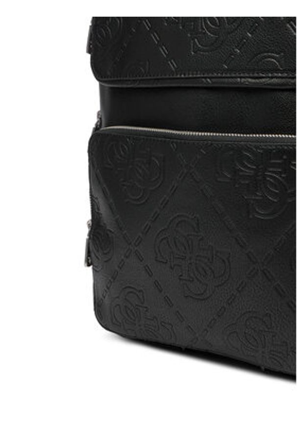 Guess Plecak HMBOMG P5445 Czarny. Kolor: czarny. Materiał: skóra