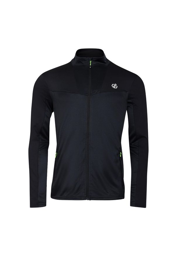 DARE 2B - Męska Warstwa Środkowa Substratum II Core Stretch Midlayer. Kolor: czarny. Sport: turystyka piesza