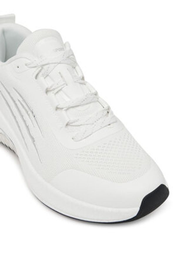 Plein Sport Sneakersy FAES USC0779 STE003N Biały. Kolor: biały. Materiał: materiał