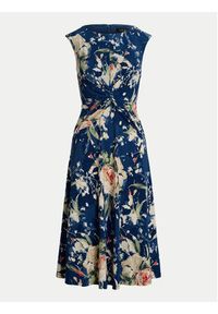 Lauren Ralph Lauren Sukienka koktajlowa 250933491001 Niebieski Regular Fit. Kolor: niebieski. Materiał: syntetyk. Styl: wizytowy #2