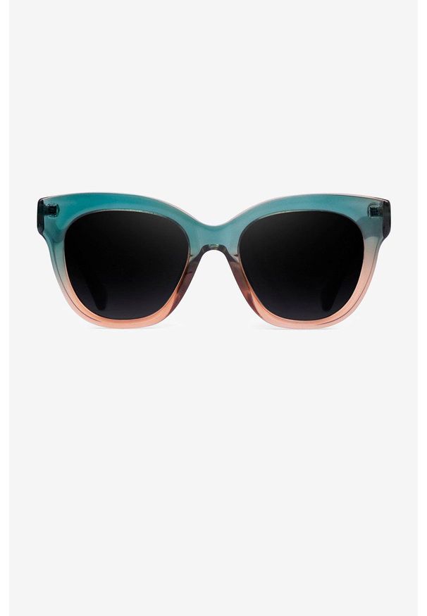 Hawkers - Okulary przeciwsłoneczne GREEN CHAMPAGNE AUDREY. Kolor: zielony